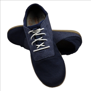 Olukai DeDe Trench Blue Fabric Mesh Waialluna Lace Round Toe Slip On Casual Shoe